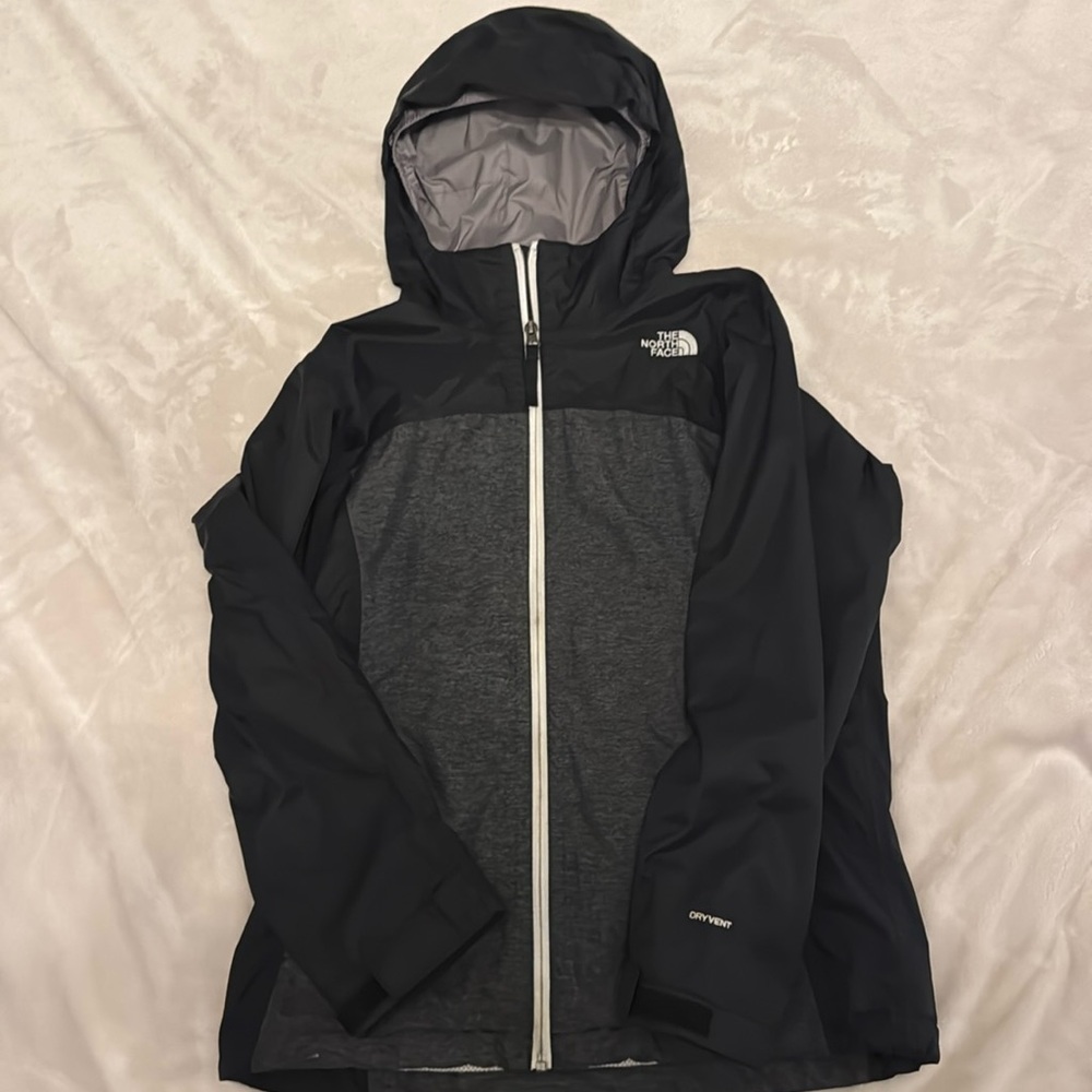 Girls size 14/16 Large, the north face, rain, jacket, great condition!